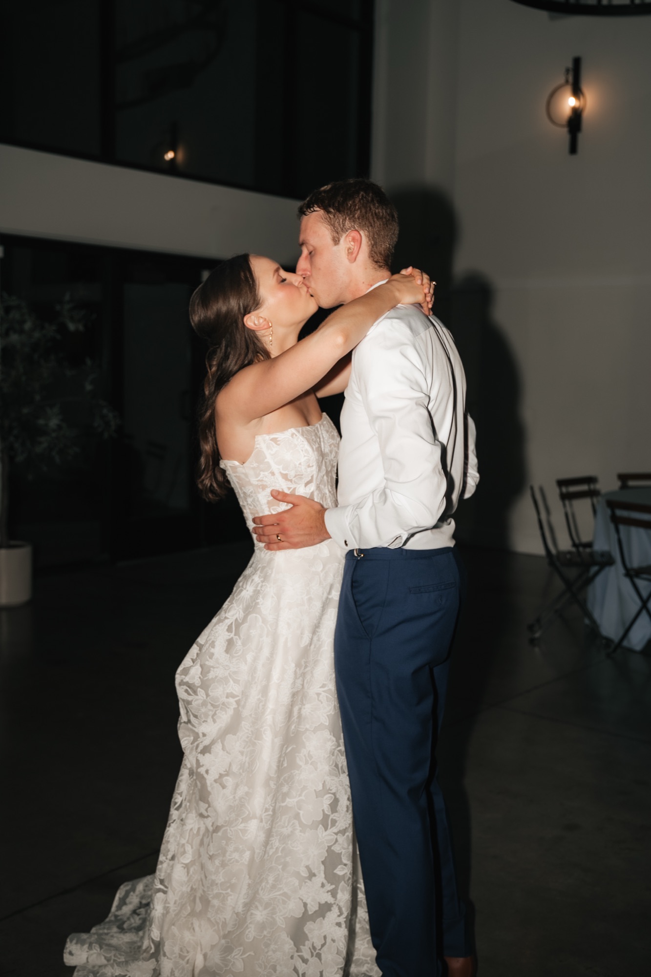 Katie and Zach's first dance